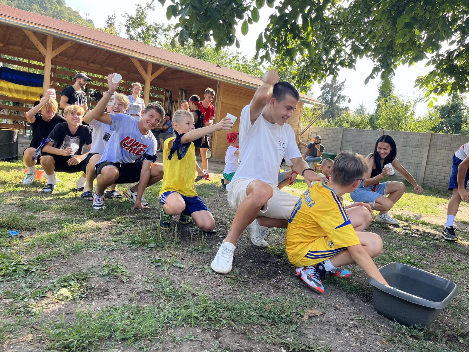 Youth outreach camp game
